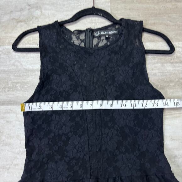 For Love & Lemons Lulus Lace Dress in Black Size medium - Picture 6 of 8